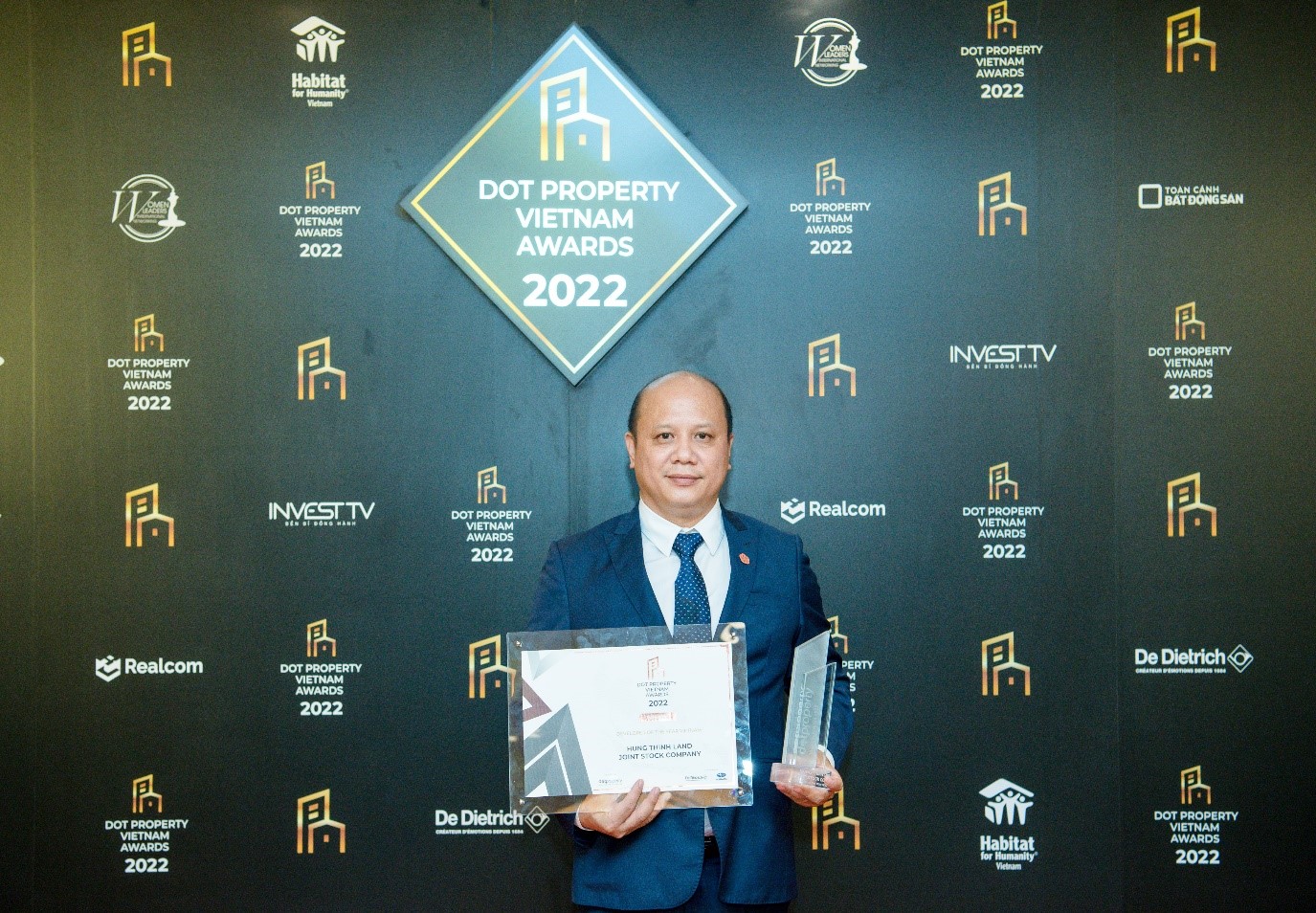 Hưng Thịnh Land giành 2 giải thưởng danh giá của Dot Property Vietnam Awards 2022 